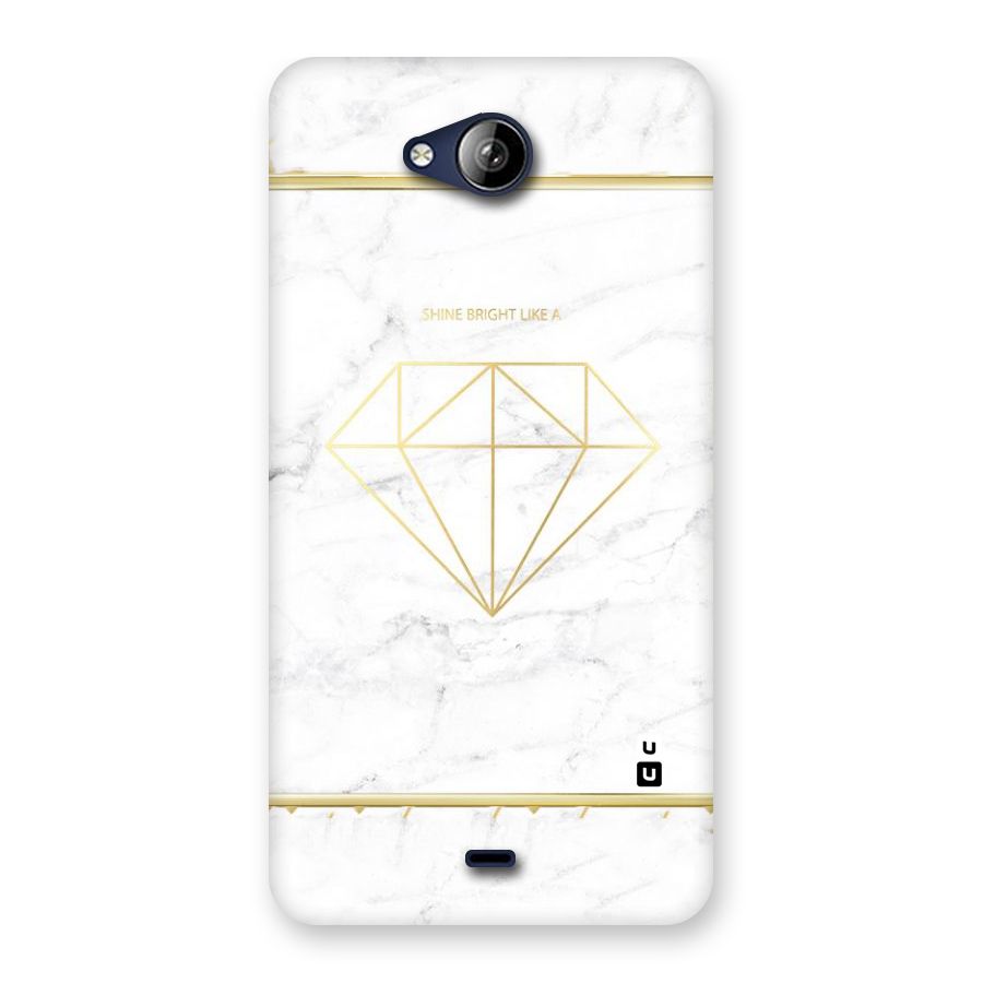 Bright Gold Diamond Back Case for Canvas Play Q355