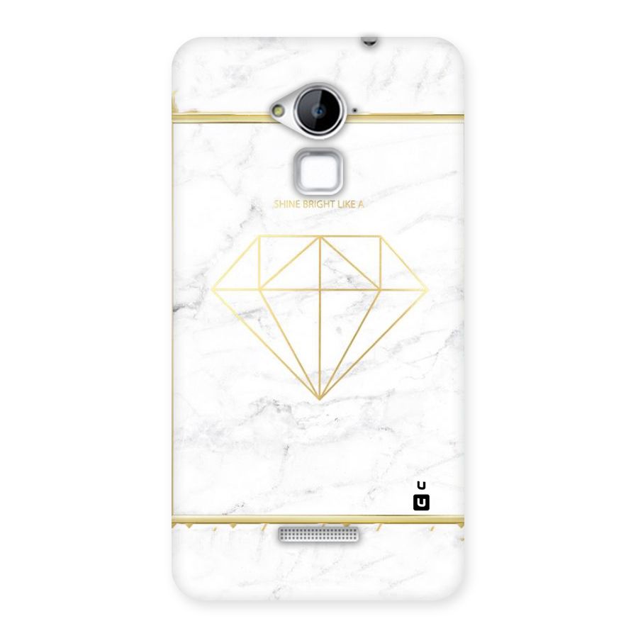 Bright Gold Diamond Back Case for Coolpad Note 3