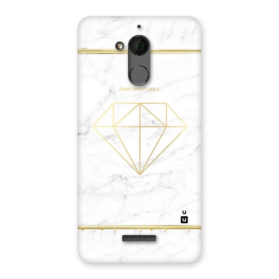 Bright Gold Diamond Back Case for Coolpad Note 5