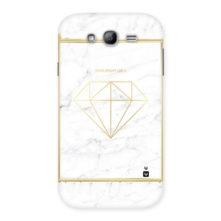 Bright Gold Diamond Back Case for Galaxy Grand