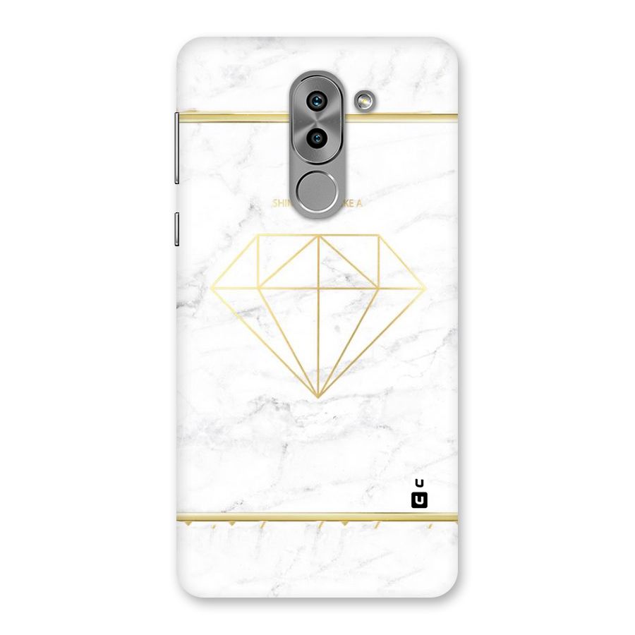 Bright Gold Diamond Back Case for Honor 6X