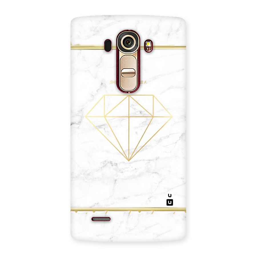 Bright Gold Diamond Back Case for LG G4