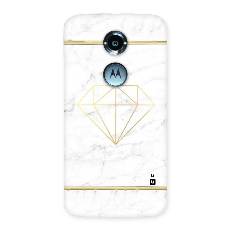 Bright Gold Diamond Back Case for Moto X 2nd Gen