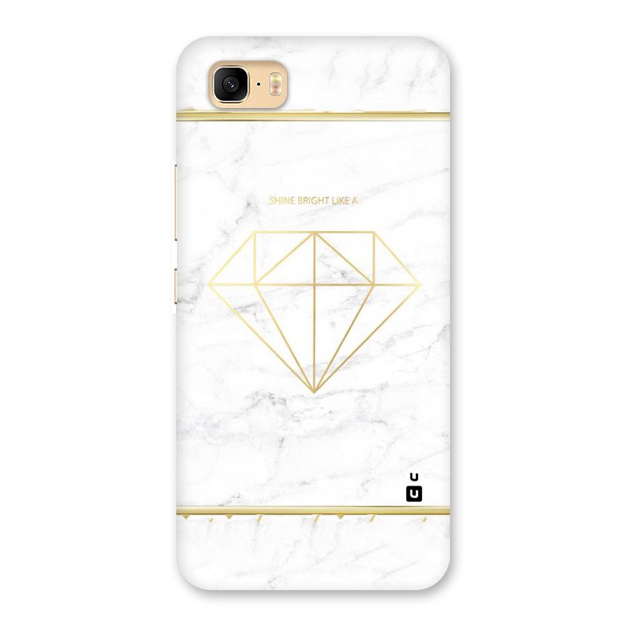 Bright Gold Diamond Back Case for Zenfone 3s Max