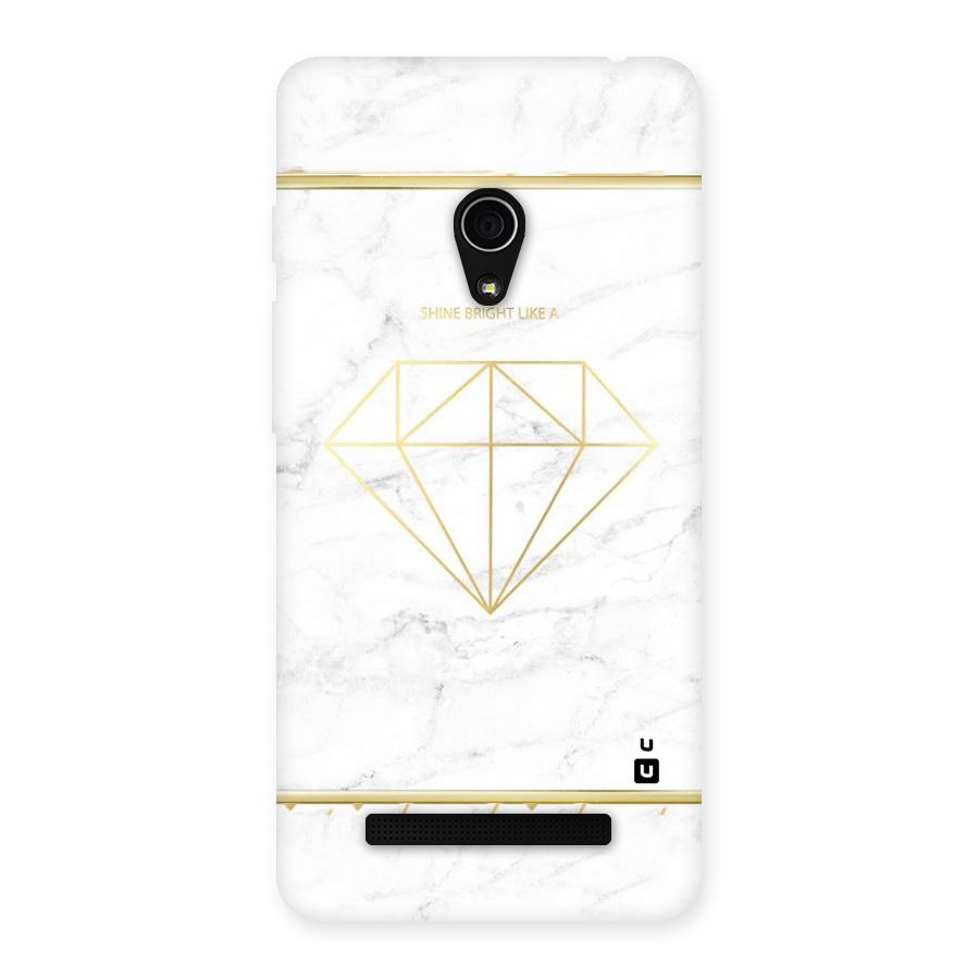 Bright Gold Diamond Back Case for Zenfone 5