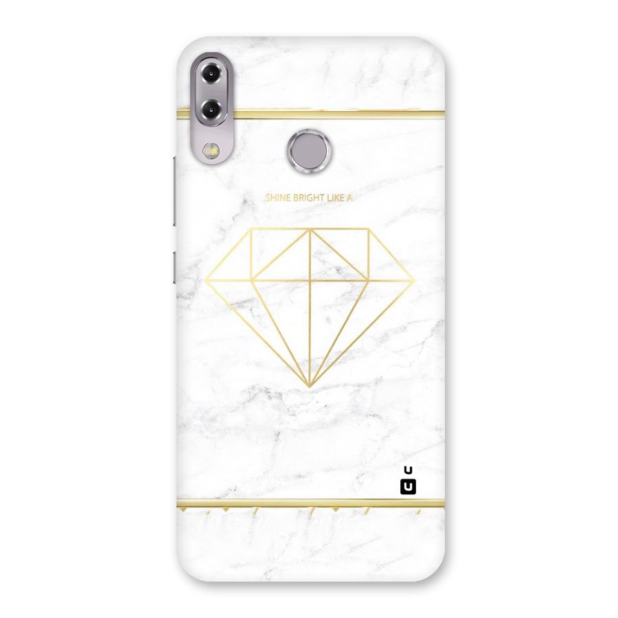 Bright Gold Diamond Back Case for Zenfone 5Z