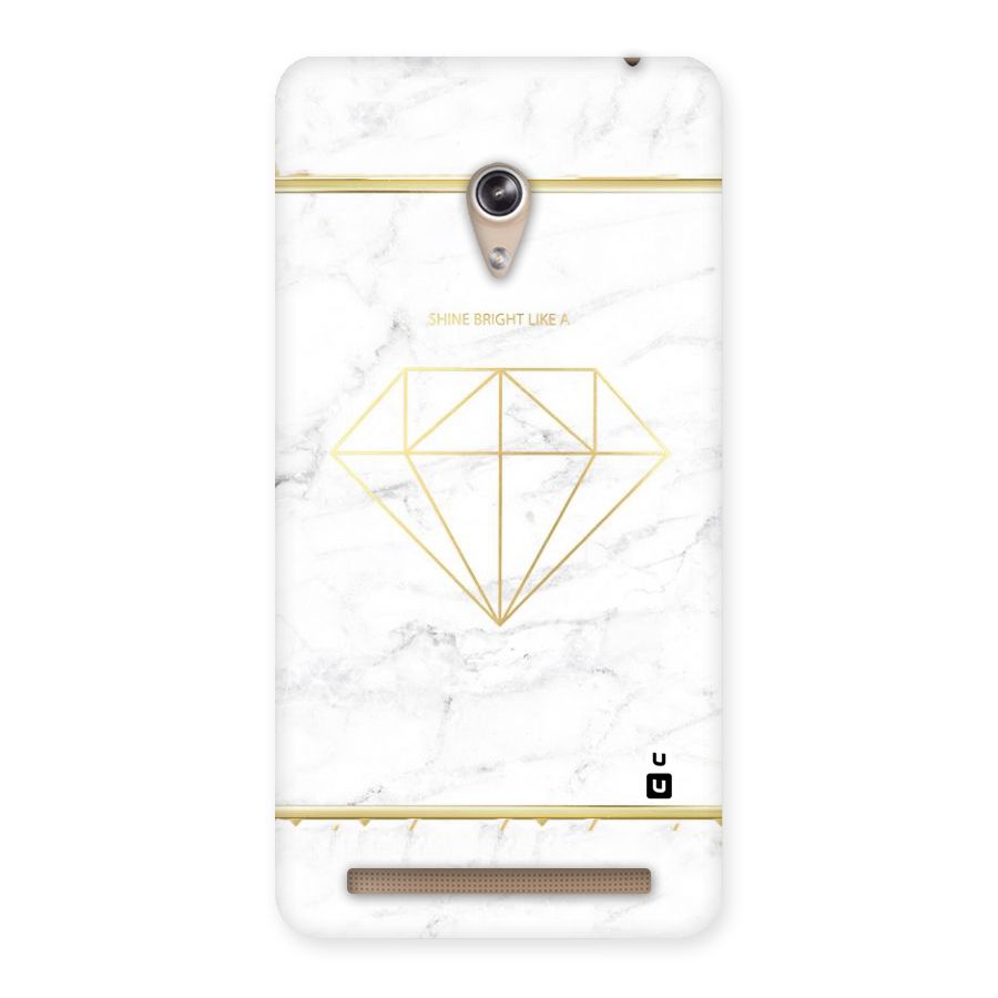 Bright Gold Diamond Back Case for Zenfone 6