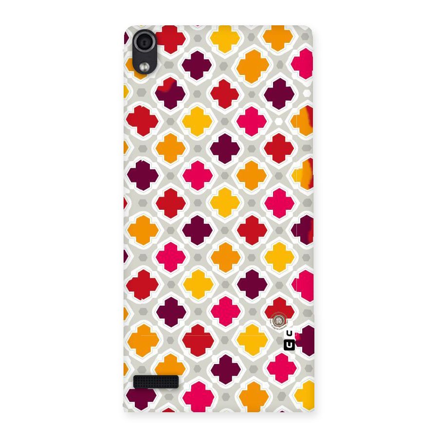 Bright Pattern Back Case for Ascend P6
