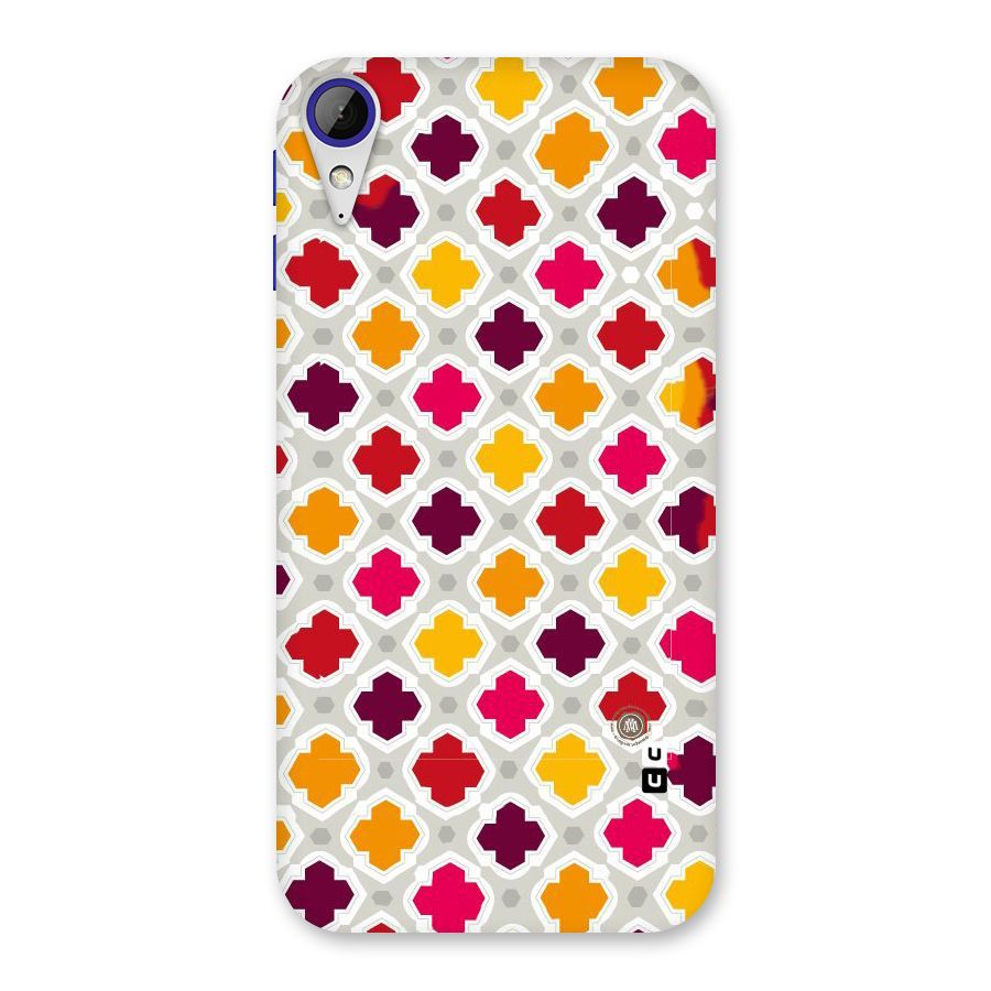 Bright Pattern Back Case for Desire 830