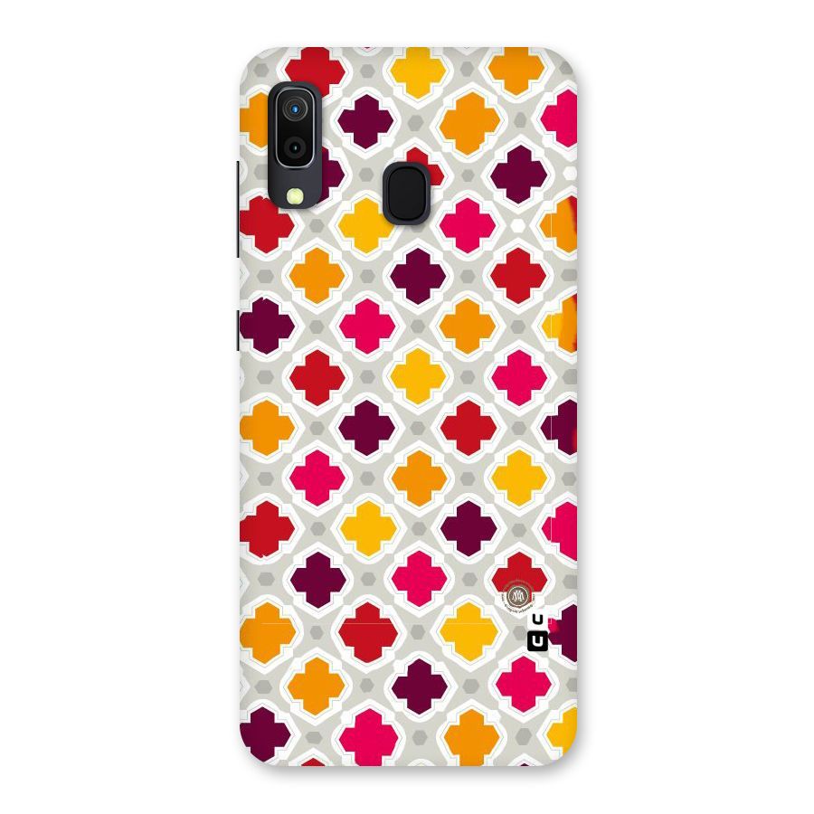 Bright Pattern Back Case for Galaxy A30