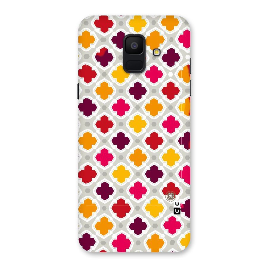 Bright Pattern Back Case for Galaxy A6 (2018)