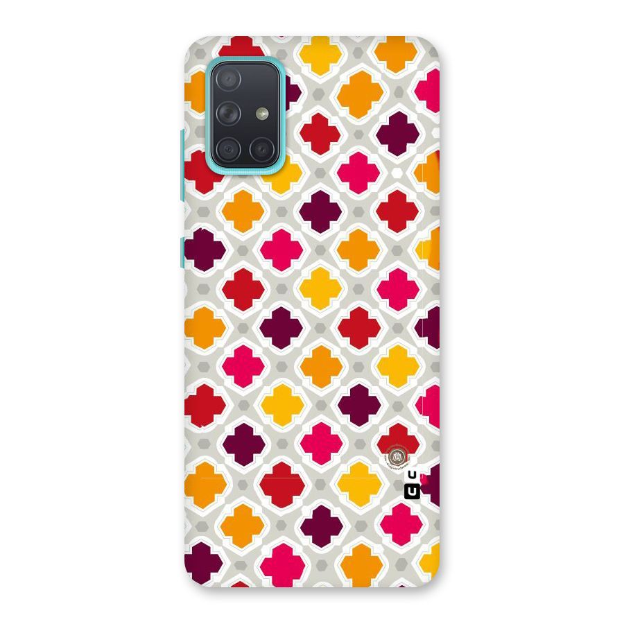Bright Pattern Back Case for Galaxy A71