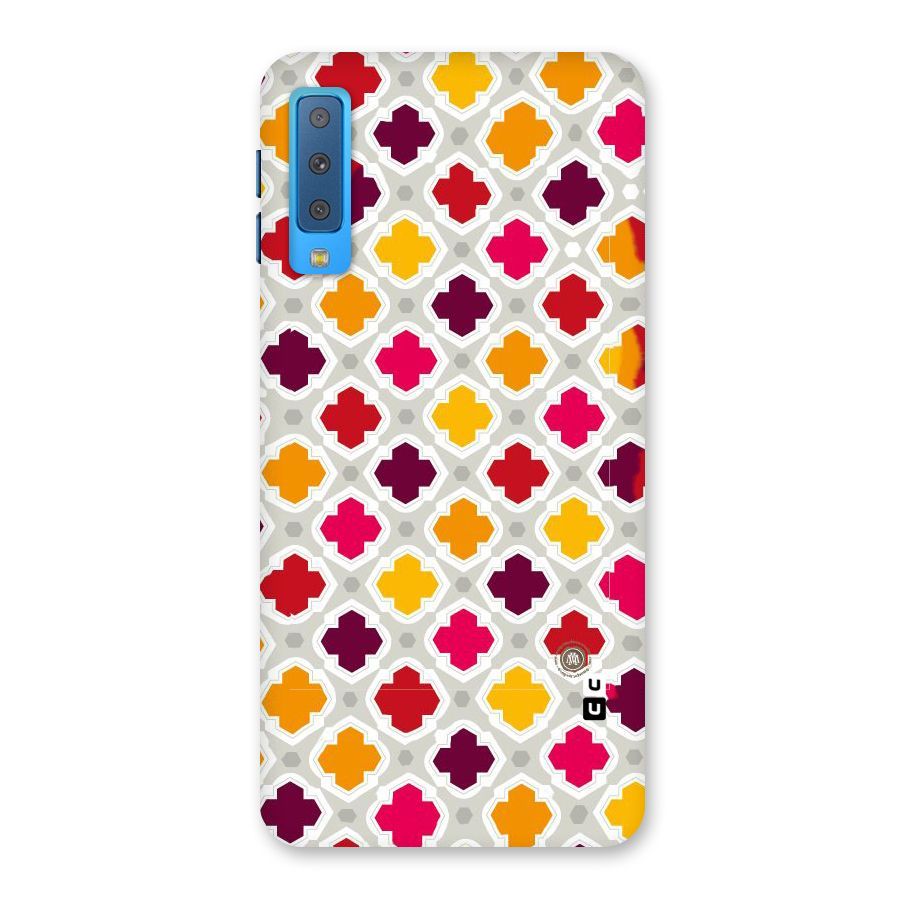 Bright Pattern Back Case for Galaxy A7 (2018)