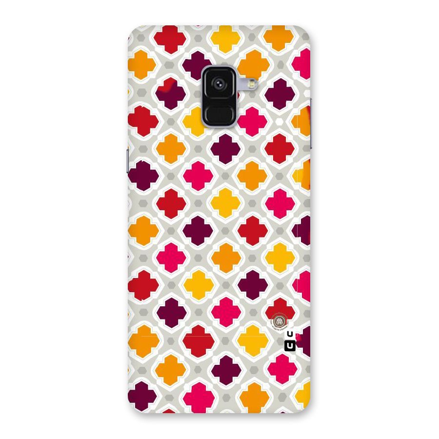 Bright Pattern Back Case for Galaxy A8 Plus