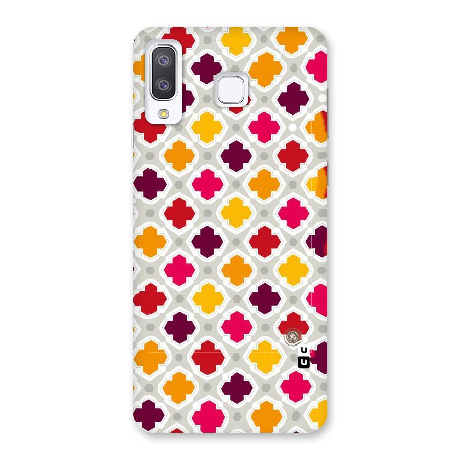 Bright Pattern Back Case for Galaxy A8 Star