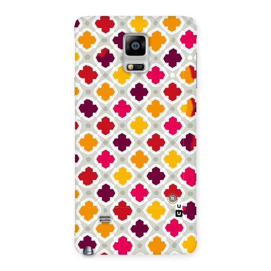 Bright Pattern Back Case for Galaxy Note 4