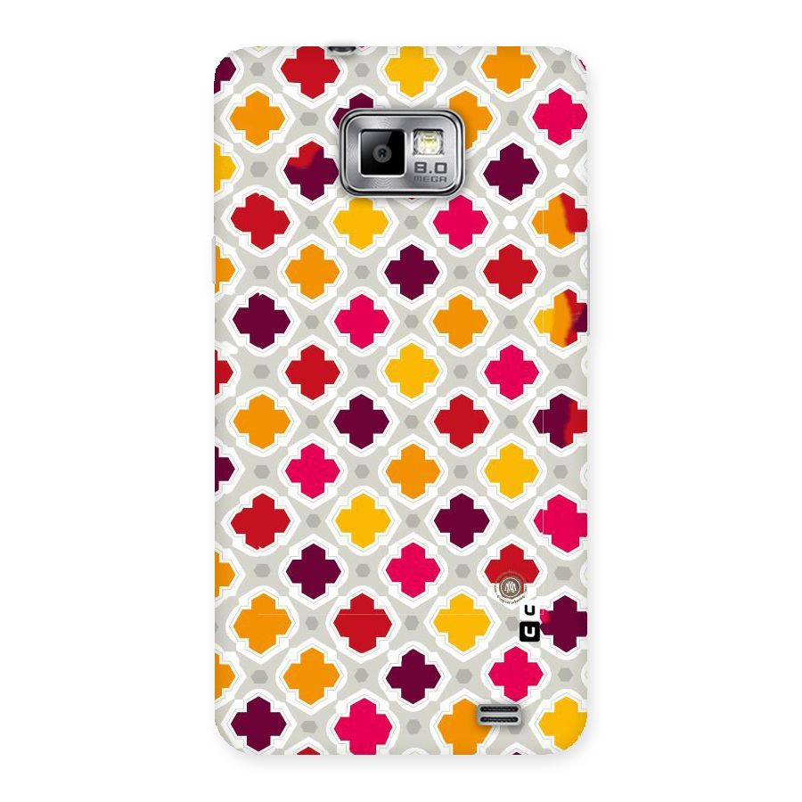 Bright Pattern Back Case for Galaxy S2