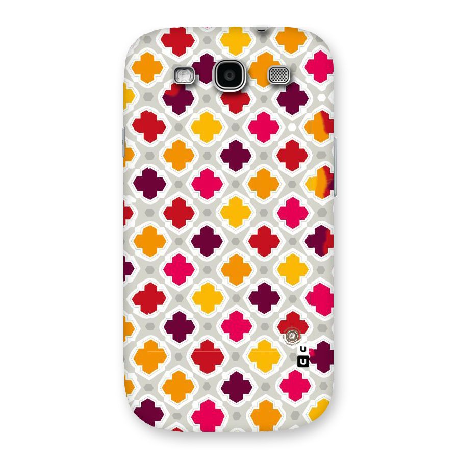 Bright Pattern Back Case for Galaxy S3
