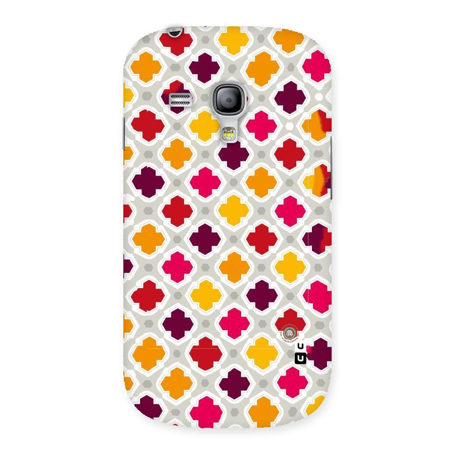 Bright Pattern Back Case for Galaxy S3 Mini