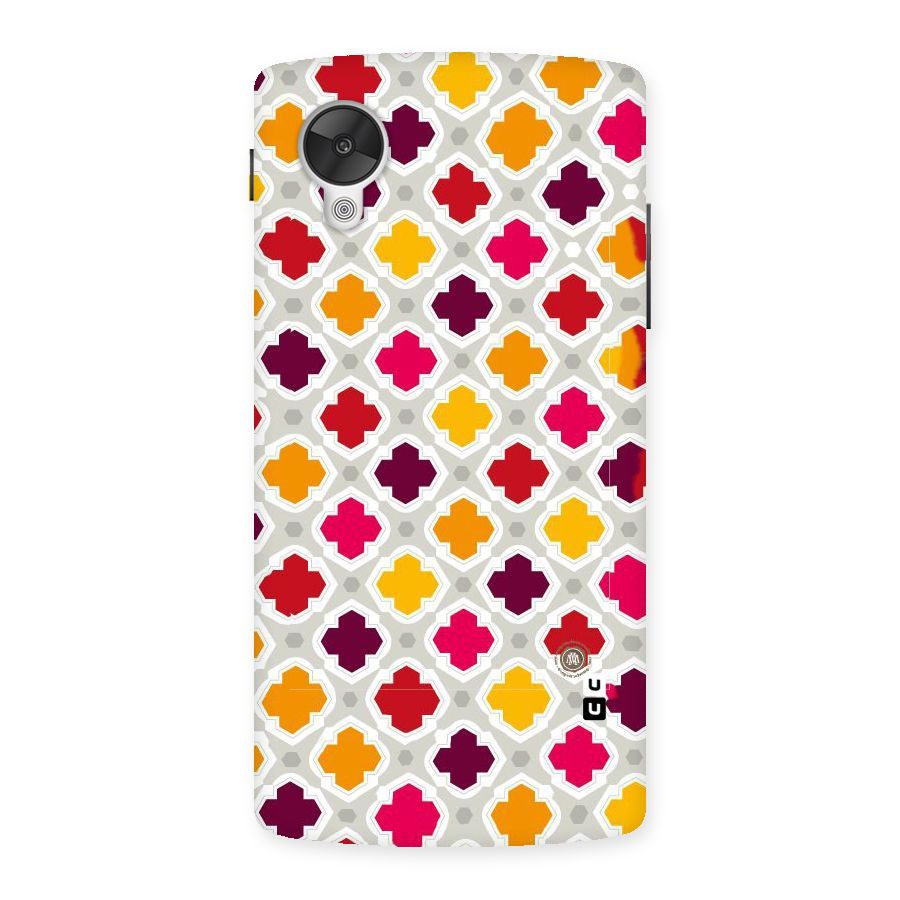 Bright Pattern Back Case for Google Nexsus 5