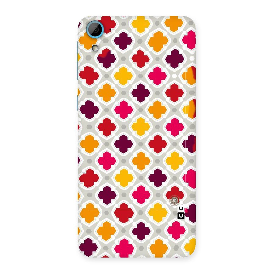 Bright Pattern Back Case for HTC Desire 826