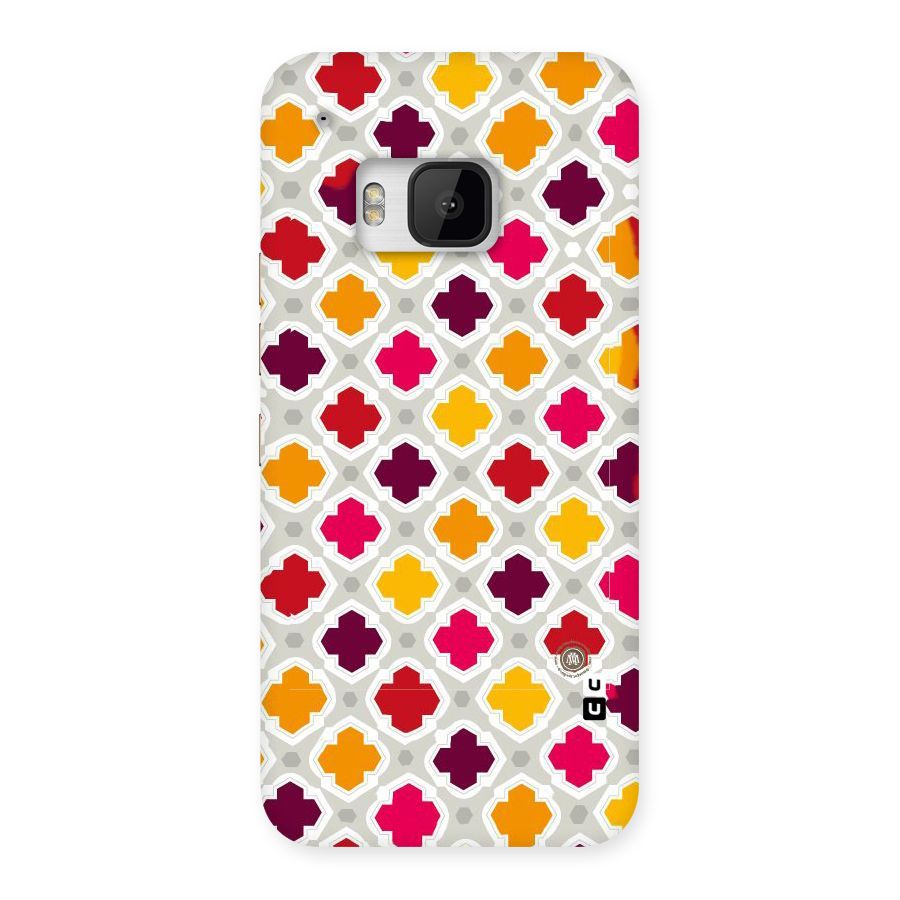 Bright Pattern Back Case for HTC One M9