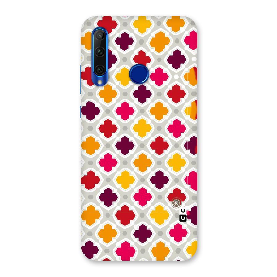 Bright Pattern Back Case for Honor 20i