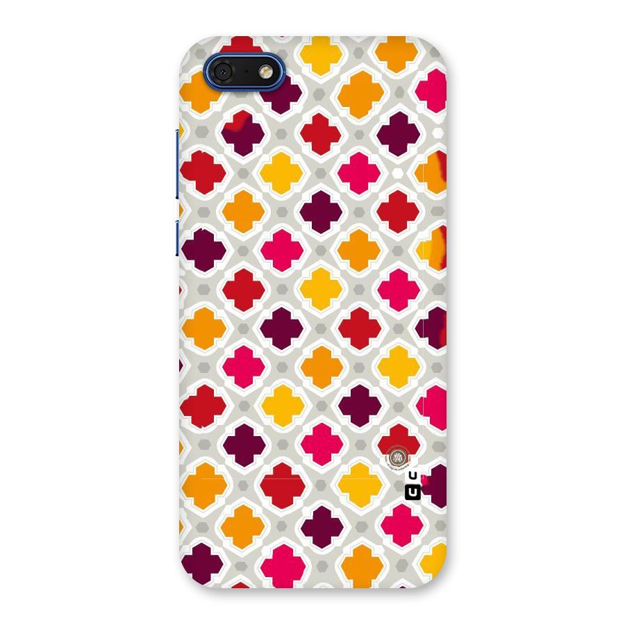 Bright Pattern Back Case for Honor 7s