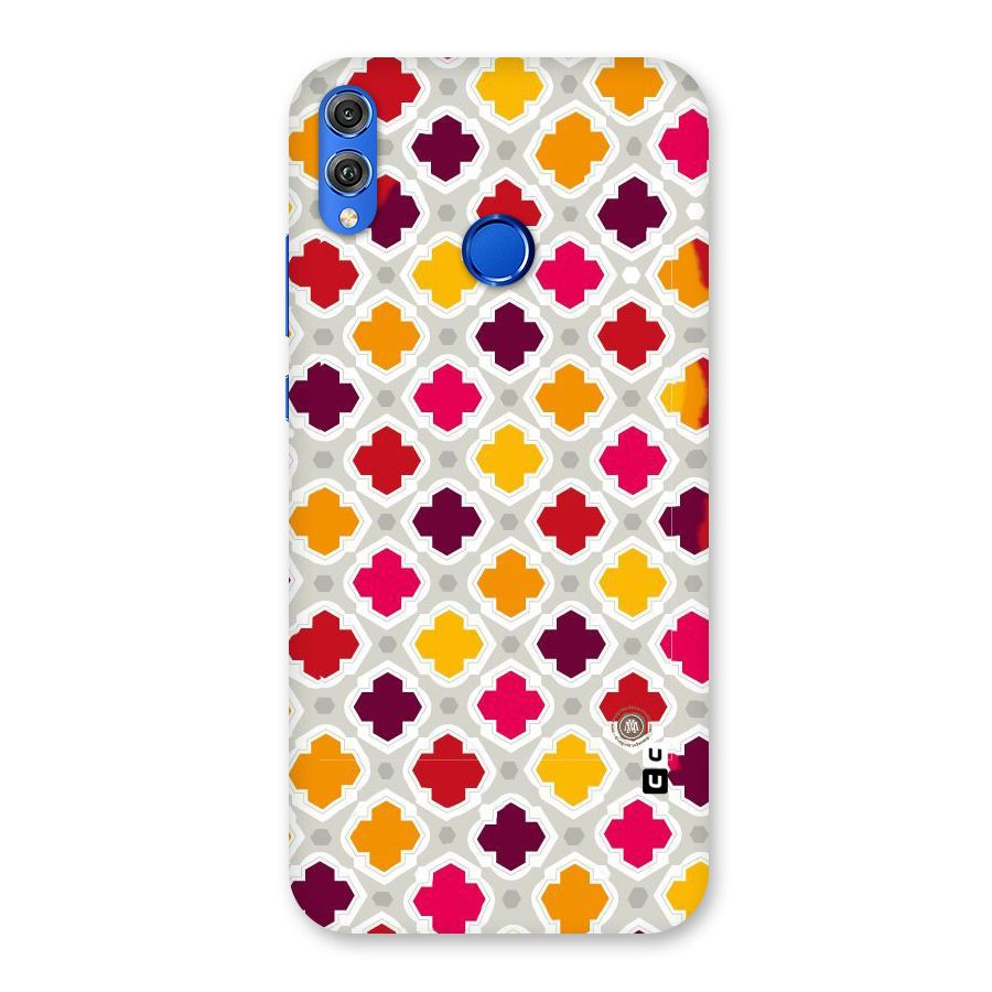 Bright Pattern Back Case for Honor 8X
