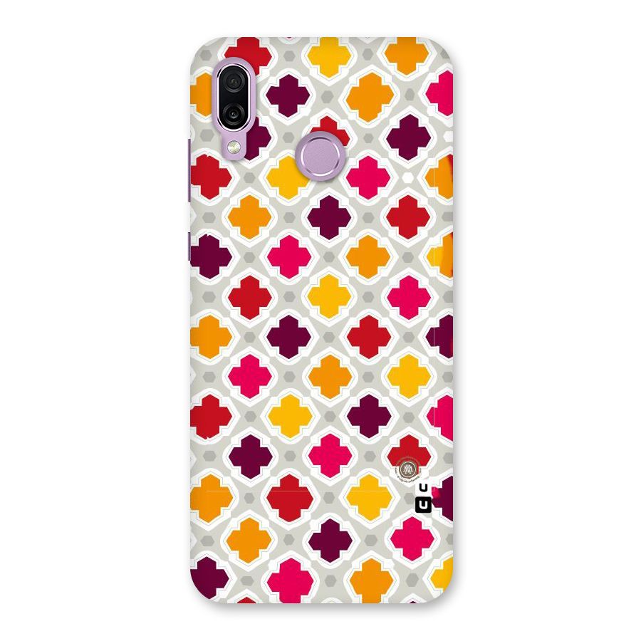 Bright Pattern Back Case for Honor Play