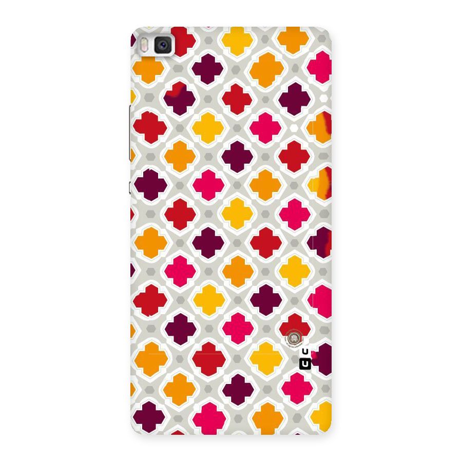 Bright Pattern Back Case for Huawei P8