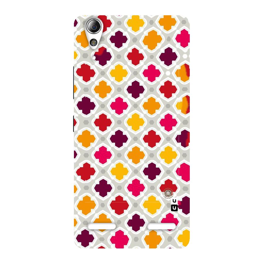 Bright Pattern Back Case for Lenovo A6000 Plus