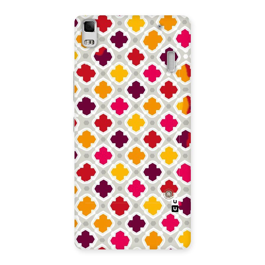 Bright Pattern Back Case for Lenovo A7000