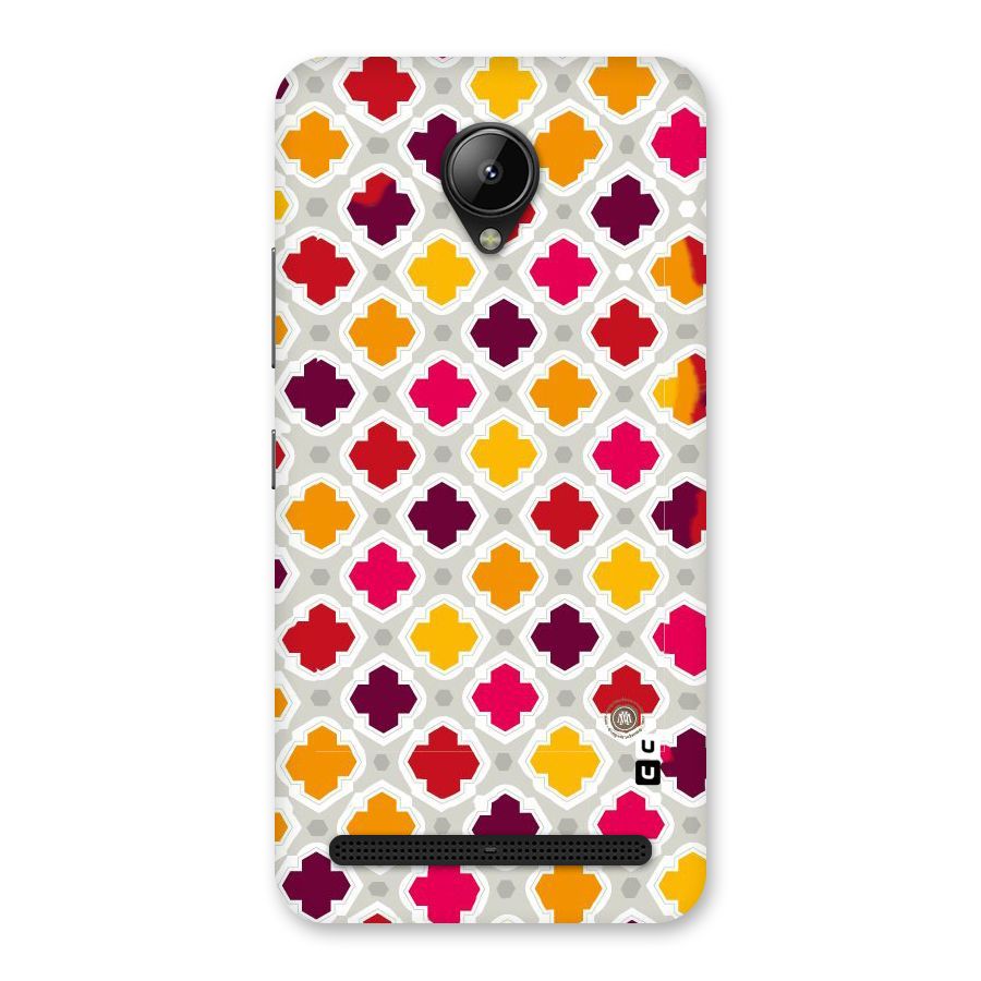 Bright Pattern Back Case for Lenovo C2