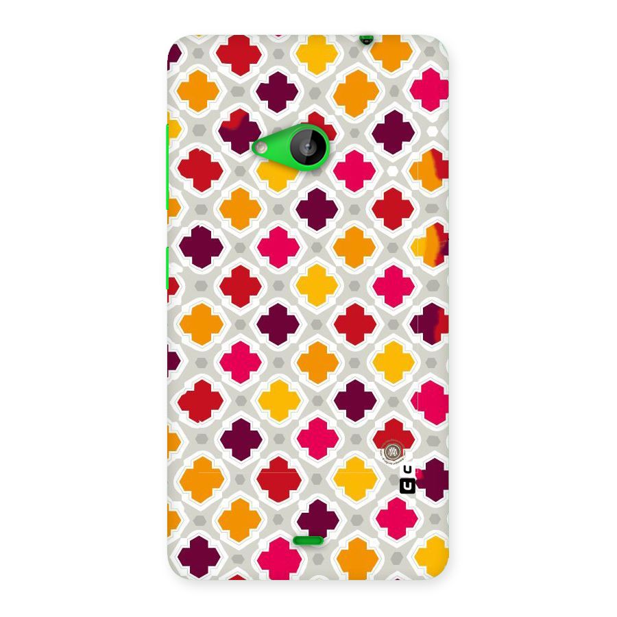 Bright Pattern Back Case for Lumia 535