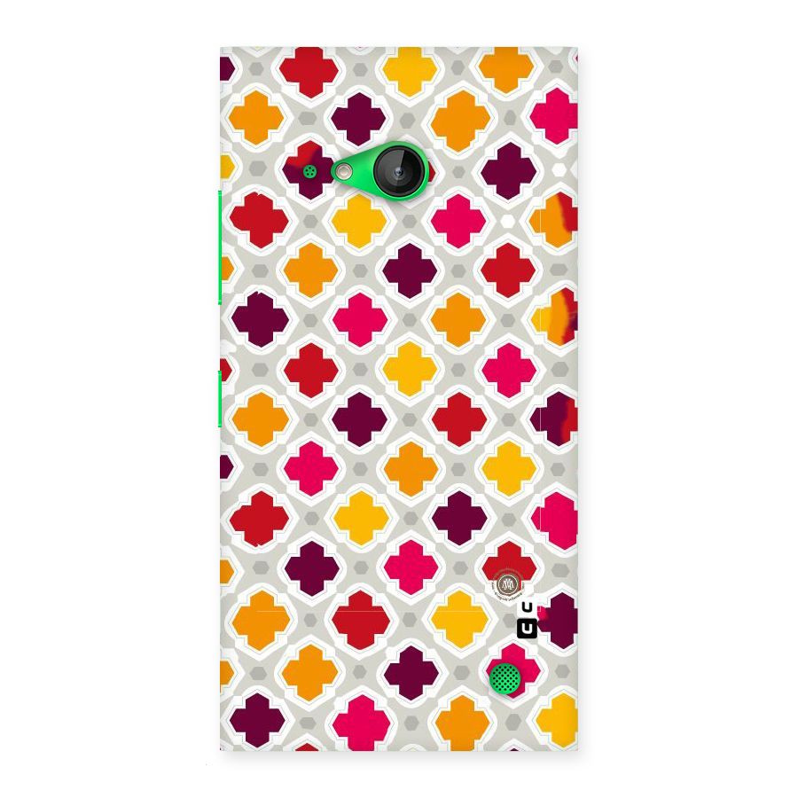 Bright Pattern Back Case for Lumia 730
