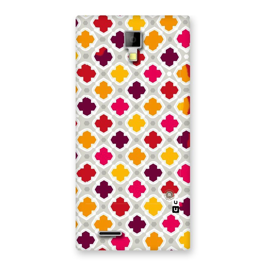 Bright Pattern Back Case for Micromax Canvas Xpress A99