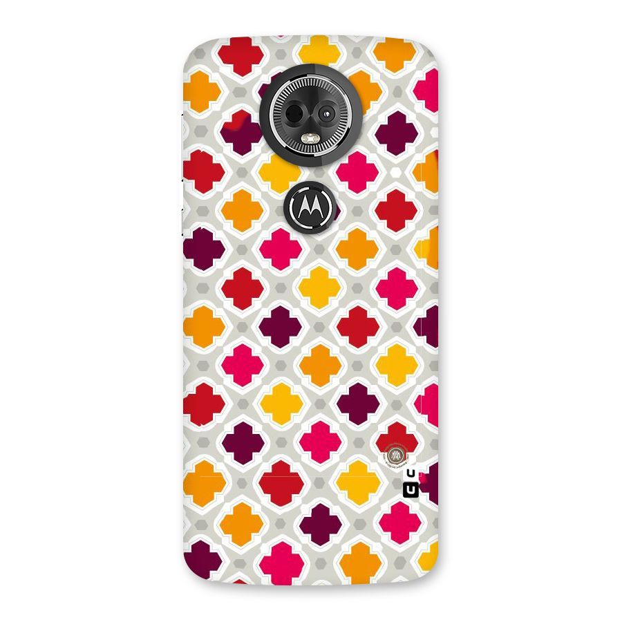 Bright Pattern Back Case for Moto E5 Plus