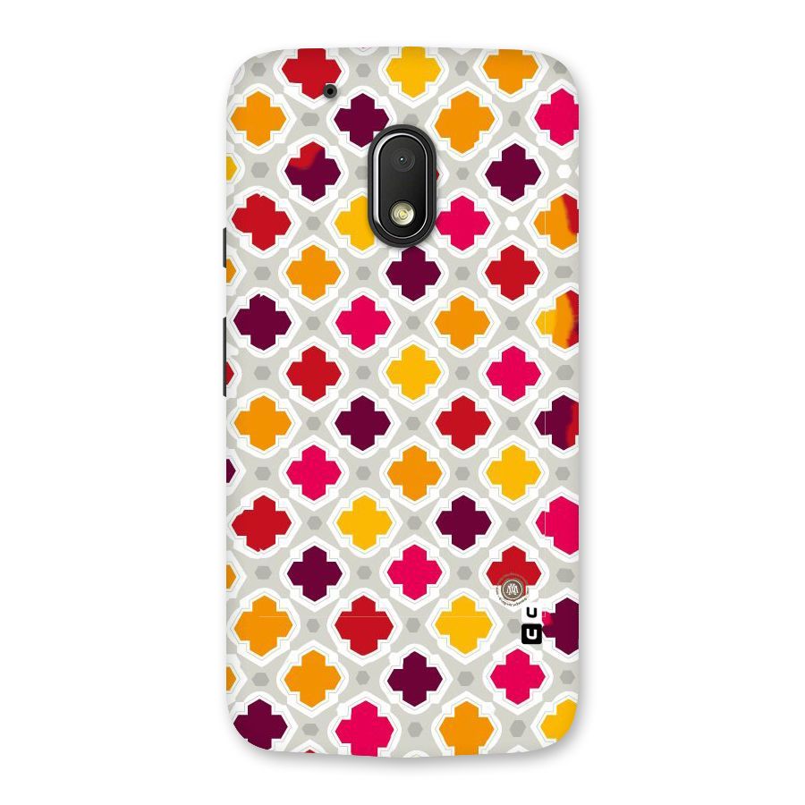 Bright Pattern Back Case for Moto G4 Play