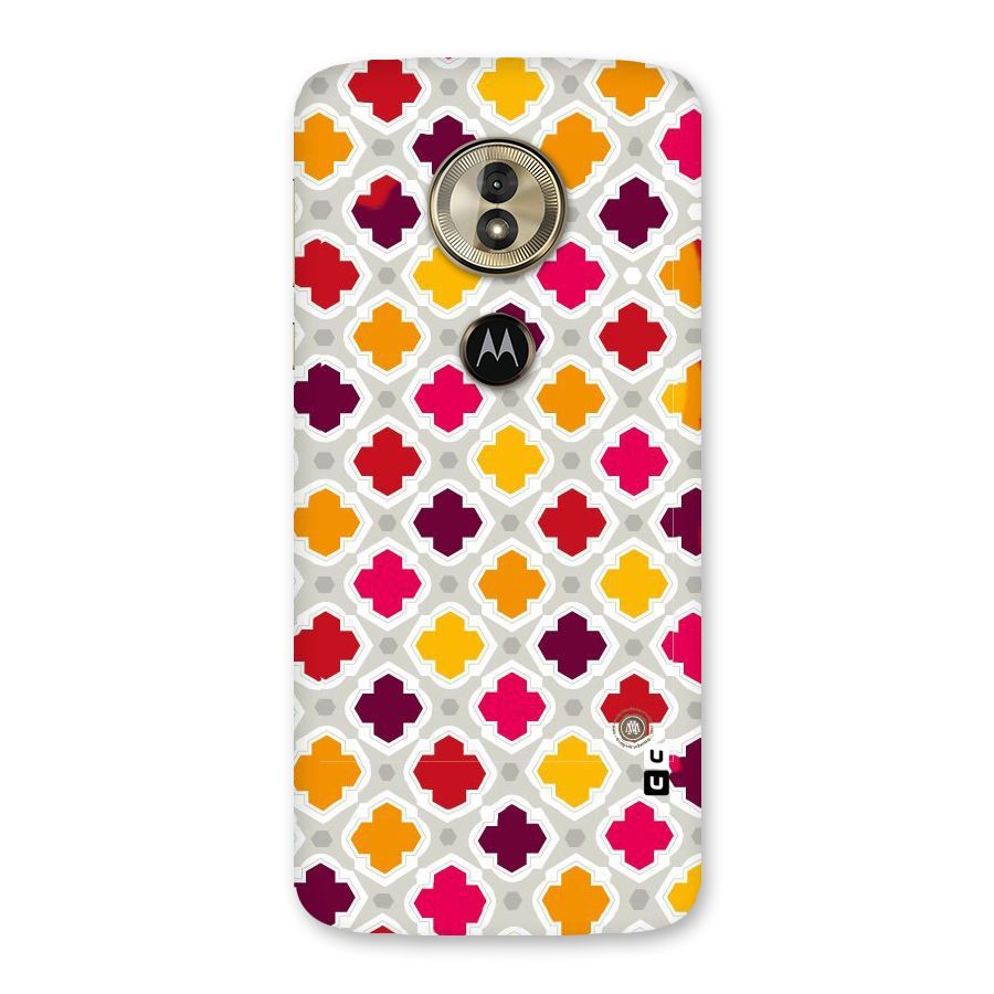 Bright Pattern Back Case for Moto G6 Play