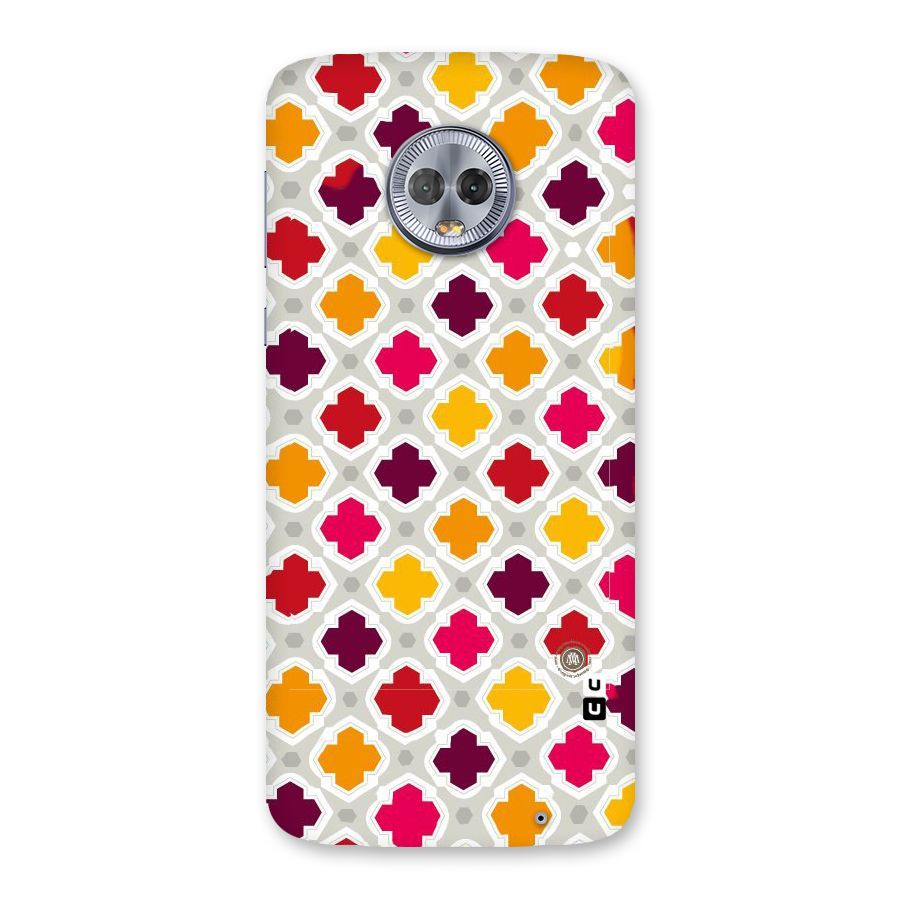 Bright Pattern Back Case for Moto G6 Plus