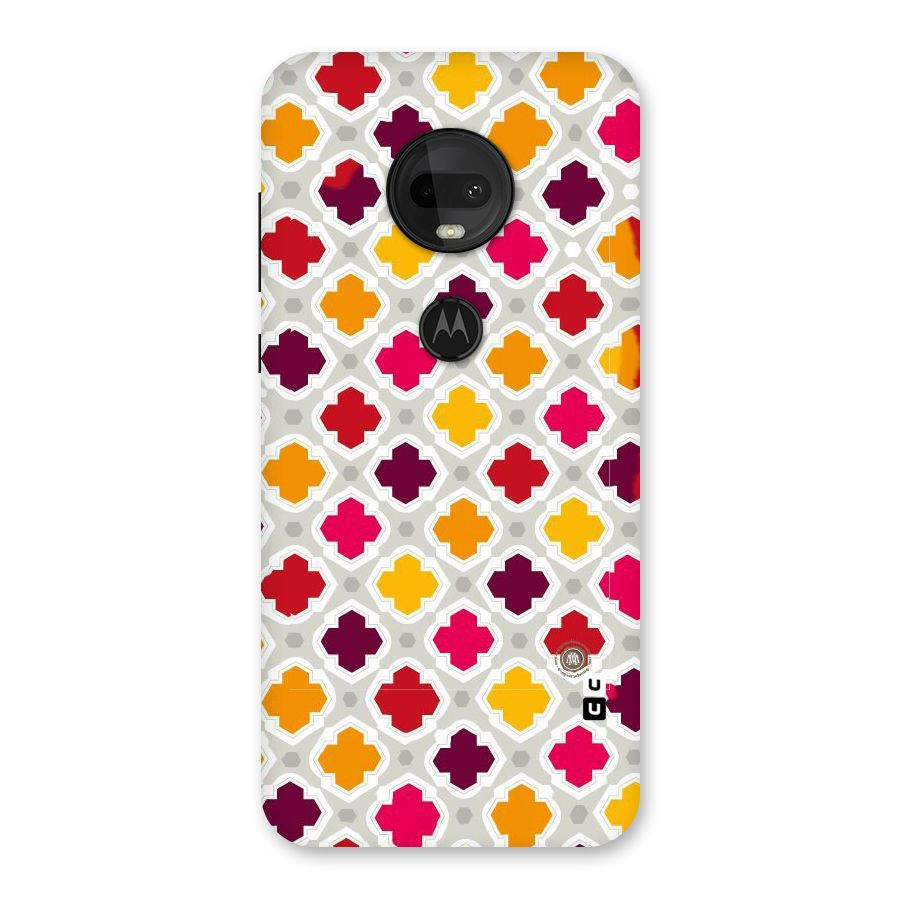 Bright Pattern Back Case for Moto G7