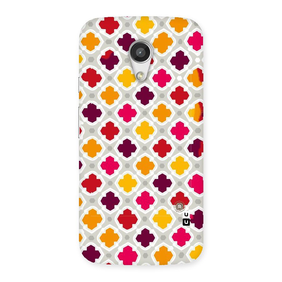 Bright Pattern Back Case for Moto G 2nd Gen