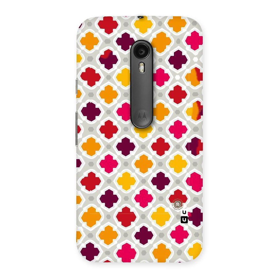 Bright Pattern Back Case for Moto G Turbo