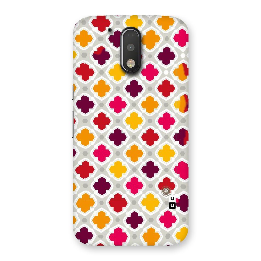 Bright Pattern Back Case for Motorola Moto G4