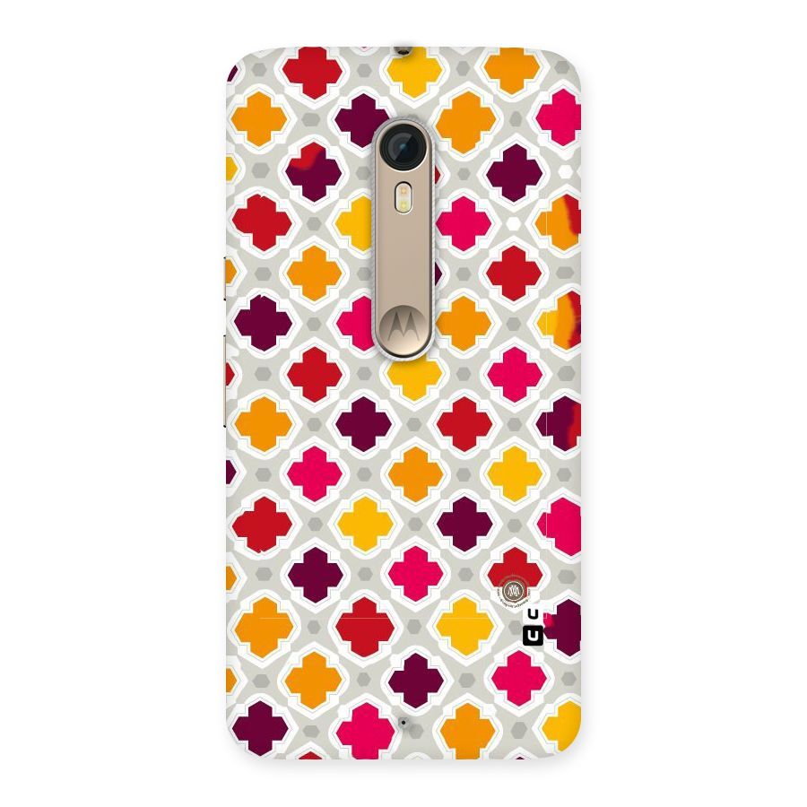 Bright Pattern Back Case for Motorola Moto X Style