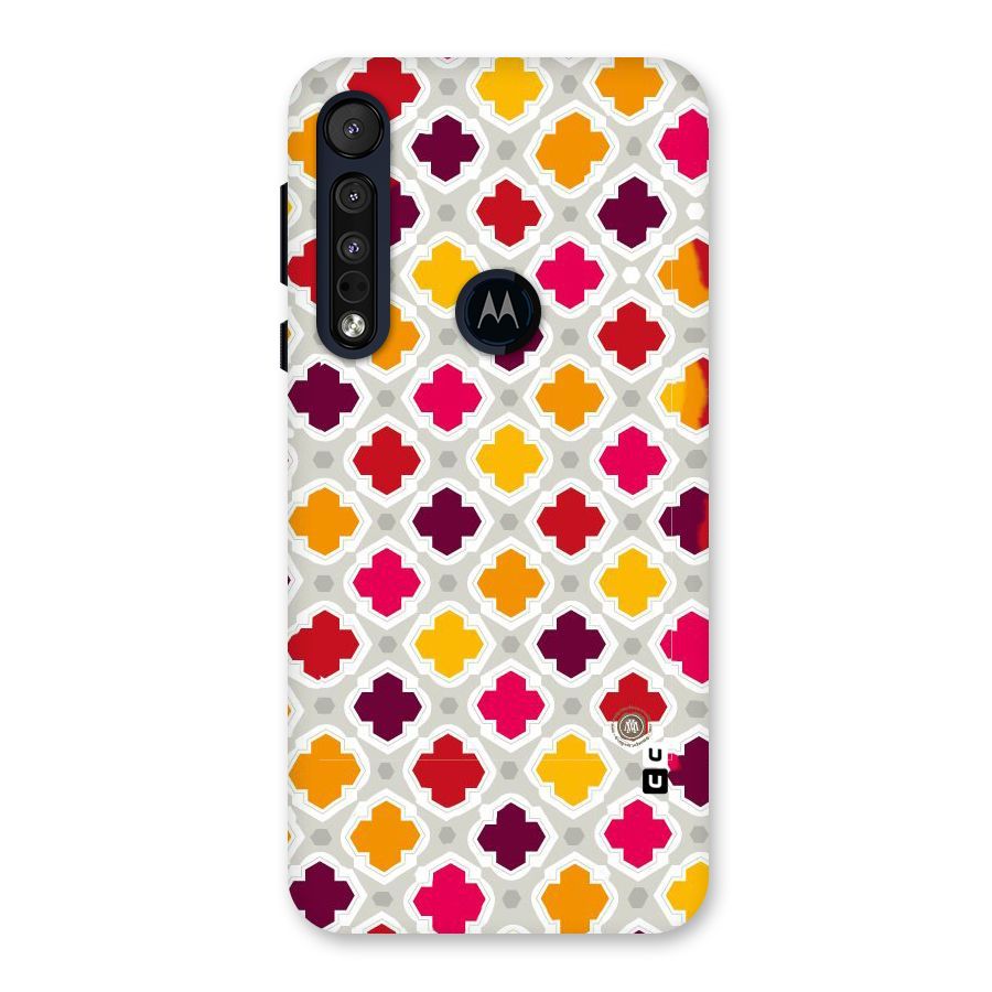 Bright Pattern Back Case for Motorola One Macro