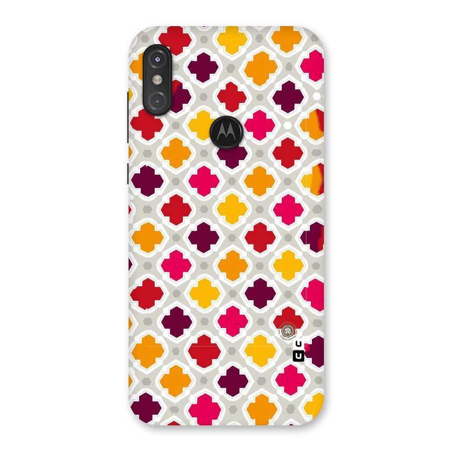 Bright Pattern Back Case for Motorola One Power