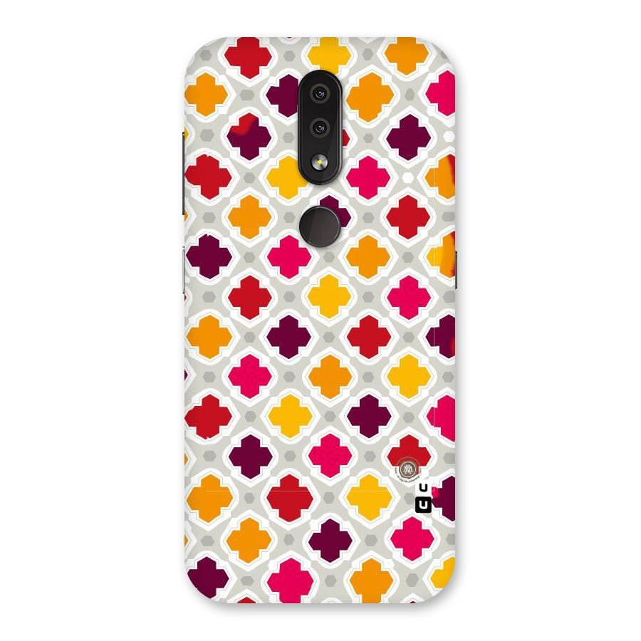 Bright Pattern Back Case for Nokia 4.2