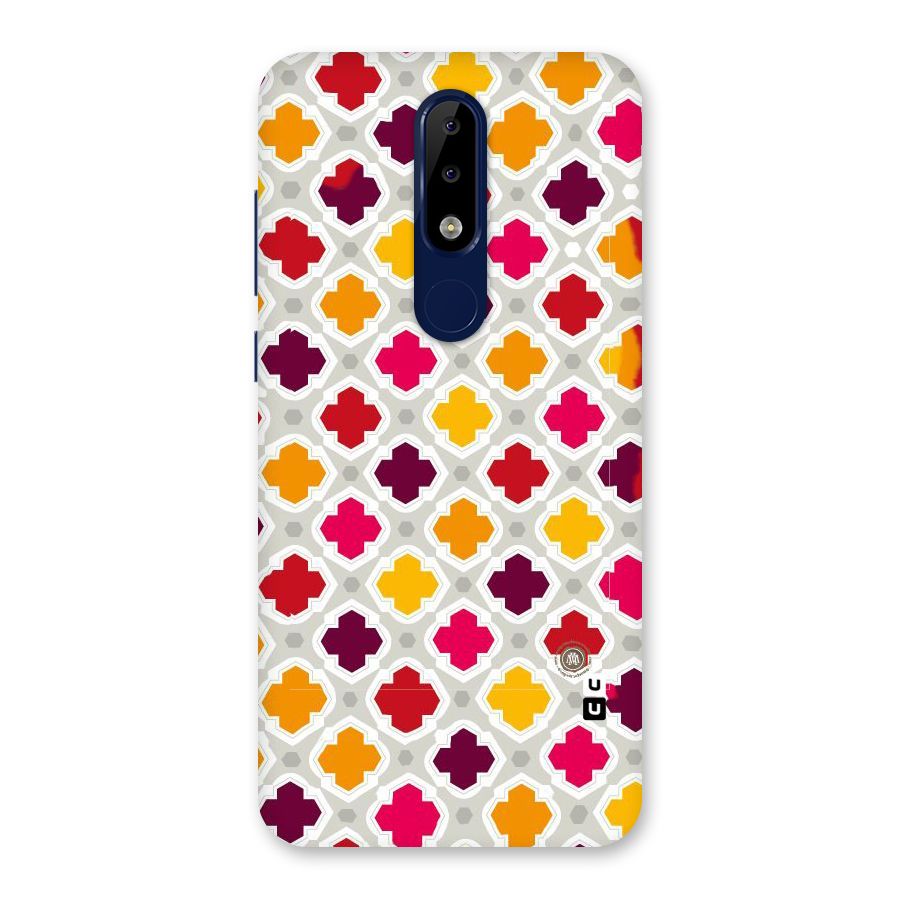 Bright Pattern Back Case for Nokia 5.1 Plus